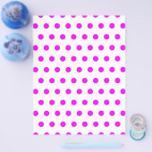 Magenta Stippen Flyer (Enkel)