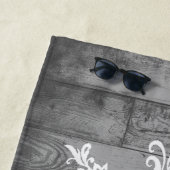 Magenta-structuur van persoonlijke keuken strandlaken (In situ)