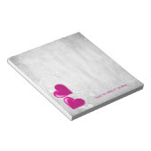 Magenta Valentijn hoort persoonlijk Notitieblok (Schuin)