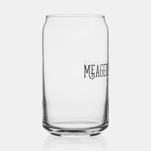 Mager groot Drink glas (Rechts)