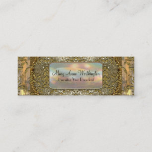 Mager van Astor van Delancey Elegante Mini Visitekaartje