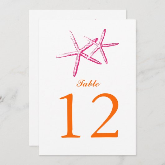 Mager Zeester | Tafelnummer (Voorkant / Achterkant)