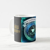 Mages de Badassery + Kaffeeklatsch - Mug Turquoise (Devant gauche)