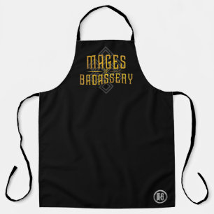 Mages de Badassery - Or sur tablier noir