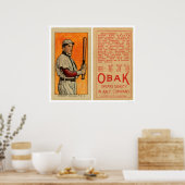 Maggert Oakland Baseball 1911 Poster (Keuken)