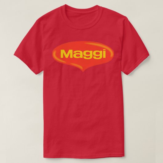 Maggi merch t-shirt (Design voorkant)