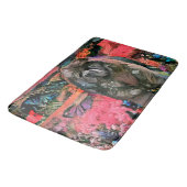 MAGGIE crasse noire ou tapis de bain (Angle)