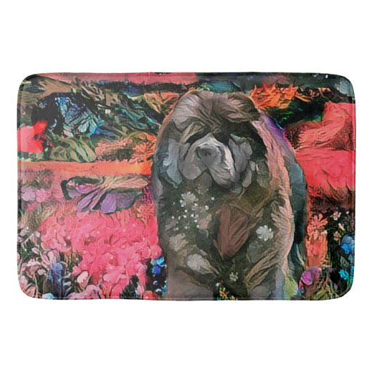 MAGGIE crasse noire ou tapis de bain (Devant)