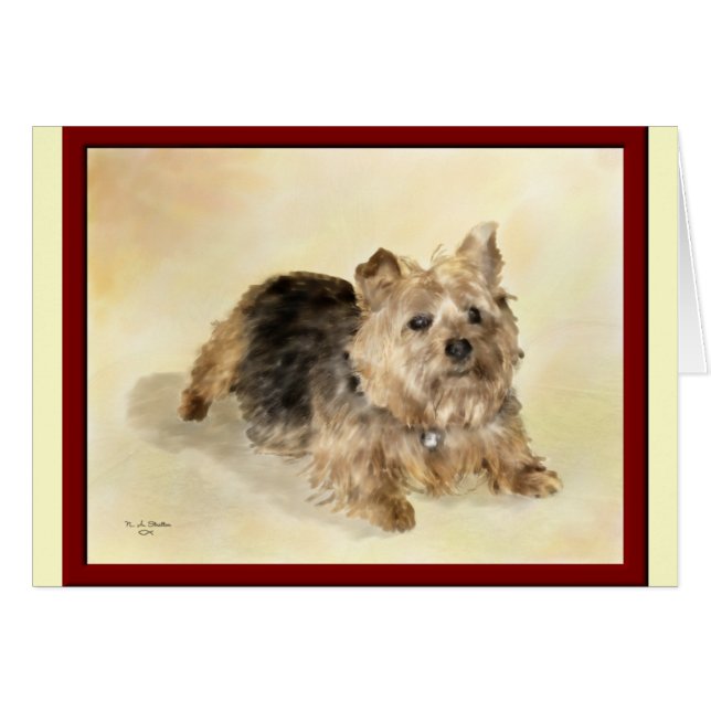 Maggie...Daydreaming...Card (Voorkant Horizontaal)