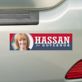 MAGGIE HASSAN CAMPAIGN BUMPERSTICKER (Op auto)