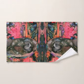 MAGGIE LE JEU DE SERVIETTES À CHAUSSÉE noire (Serviette à main)