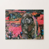 Maggie le noir Chow Jigsaw Puzzle Puzzle. Choisir  (Horizontal)