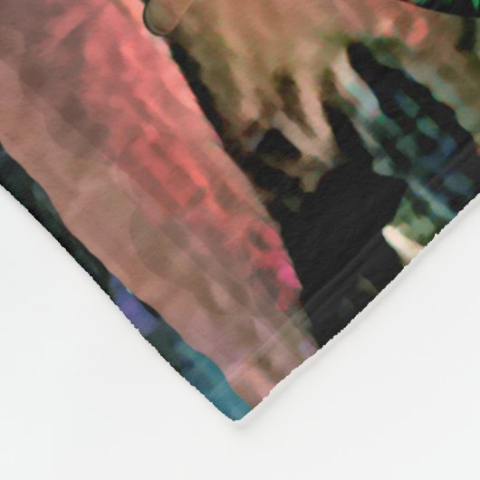 MAGGIE noir chèvre blanc couverture 3 tailles (Coin)