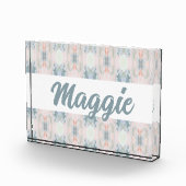 Maggie Print Decoratief Acryl Blok (Rechts)