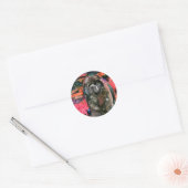 MAGGIE the black chow CHOW - autocollants (Enveloppe)