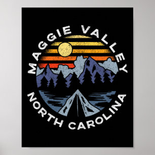 Maggie Valley North Carolina Bergen Vakantie Zo Poster