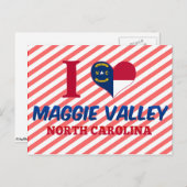 Maggie Valley, North Carolina Briefkaart (Voorkant / Achterkant)