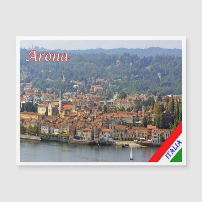 Maggiore-meer - Arona - (Voorkant)