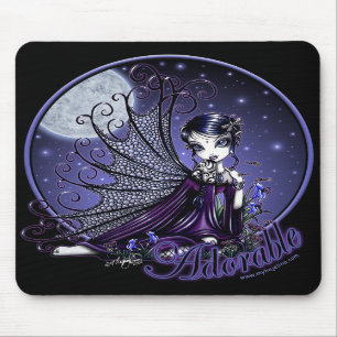 "Maggy" Mousepad Victoriaans Gothic Moon Faery Muismat