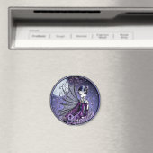 Maggy Twilight Moon Schattige Fairy Magnet Magneet (Insitu (Vaatwasser))