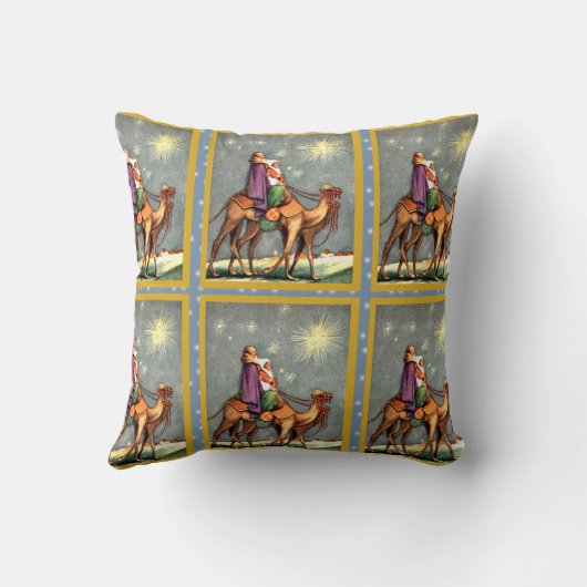 Magi Wise Men Coussin de vacances (Verso)