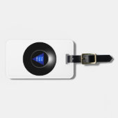 Magic 8 Ball - Jouw tekst Bagagelabel (Voorkant horizontaal)