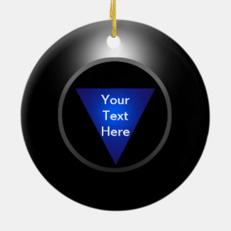 Magic 8 Ball - Jouw tekst Keramisch Ornament