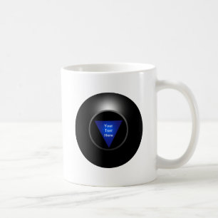 Magic 8 Ball - Jouw tekst Koffiemok
