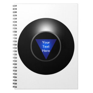 Magic 8 Ball - Jouw tekst Notitieboek