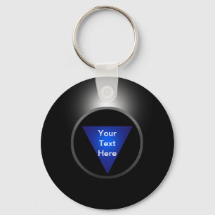 Magic 8 Ball - Jouw tekst Sleutelhanger