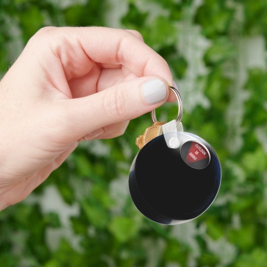 Magic 8 Ball says, "Outlook is Good" Sleutelhanger (Hand)
