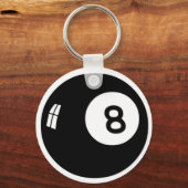 Magic 8 Ball Sleutelhanger (Voorkant)