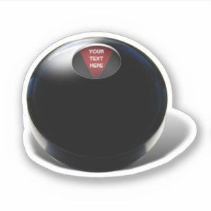 Magic 8 Ball Sticker