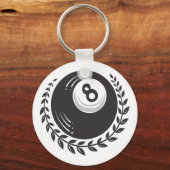 Magic 8 Ball Tattoo Sleutelhanger (Voorkant)