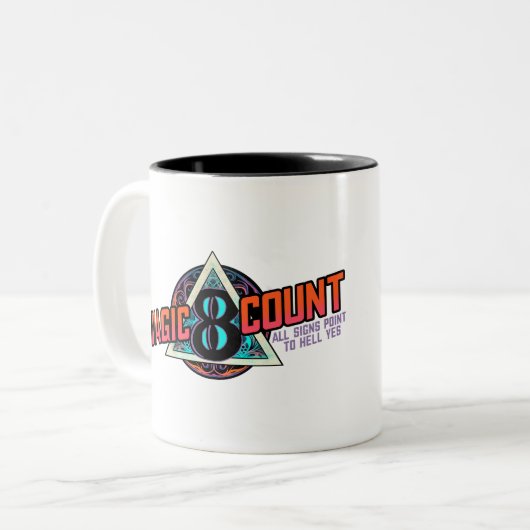 Magic 8 Count Mug (Devant gauche)