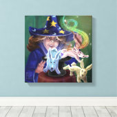 Magic Act Canvas Afdruk (Insitu (Houten vloer))