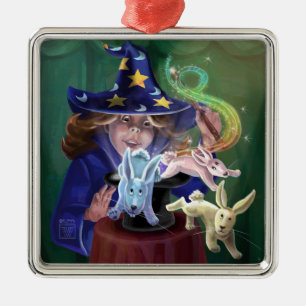 Magic Act Metalen Ornament