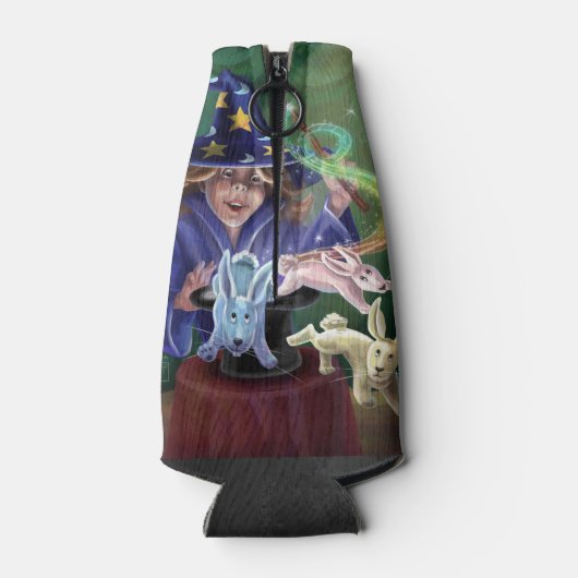 Magic Act Rabbits uit het Pet Flesjeskoeler (Achterkant)