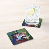 Magic Act Vierkante Kartonnen Onderzetter (Insitu)