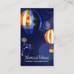 Magic Air Balloons Event Planner Visitekaartje