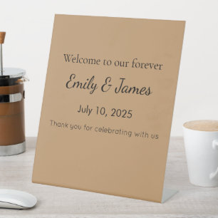 Magic Baby shower Sign - Aangepast & Fun! Reclamebord Met Voetstuk