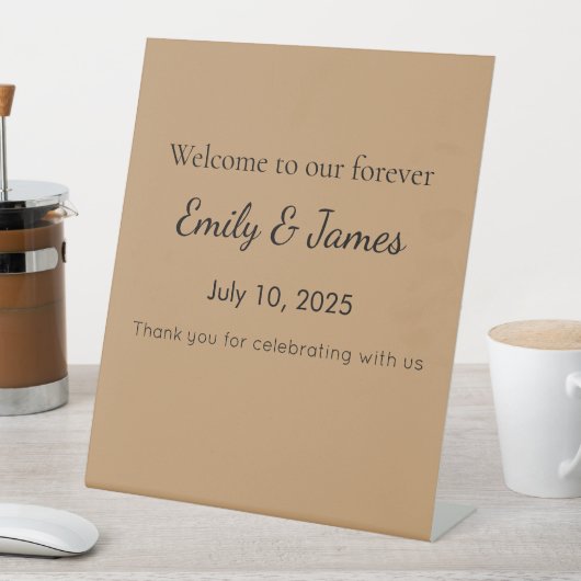 Magic Baby shower Sign - Aangepast & Fun! Reclamebord Met Voetstuk (Insitu)