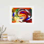 Magic Ball art Poster (Keuken)