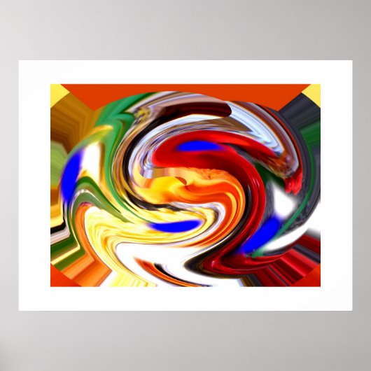 Magic Ball art Poster (Voorkant)