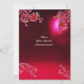 MAGIC BERRIES 4,MONOGRAM Red burgundy Kaart (Achterkant)