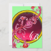 MAGIC BERRIES 4,MONOGRAM Red ruby Kaart (Voorkant)