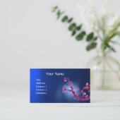 MAGIC BERRIES MONOGRAM GEM blue Visitekaartje (Staand voorkant)