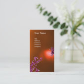 MAGIC BERRIES MONOGRAM oranje Visitekaartje (Staand voorkant)