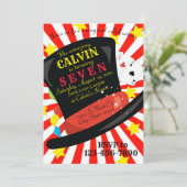 Magic Birthday Kaart (Staand voorkant)