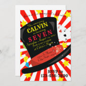 Magic Birthday Kaart (Voorkant / Achterkant)